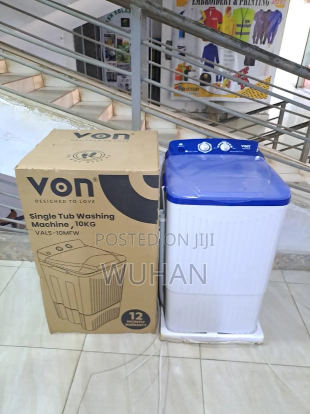 Von Single Tub Washing Machine 1 Year Warranty - main view