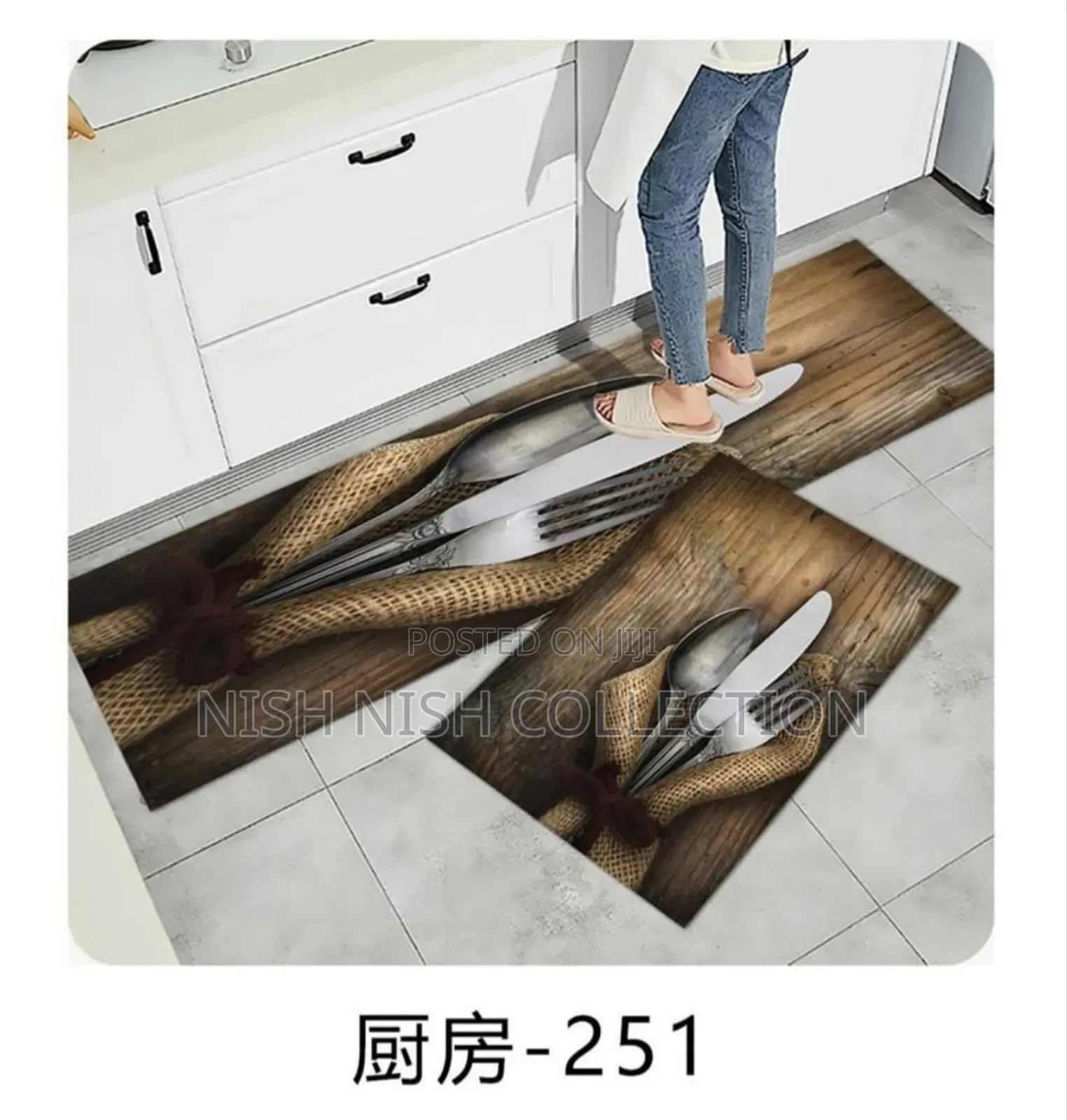 Big Size 2 Piece Kitchen Mats