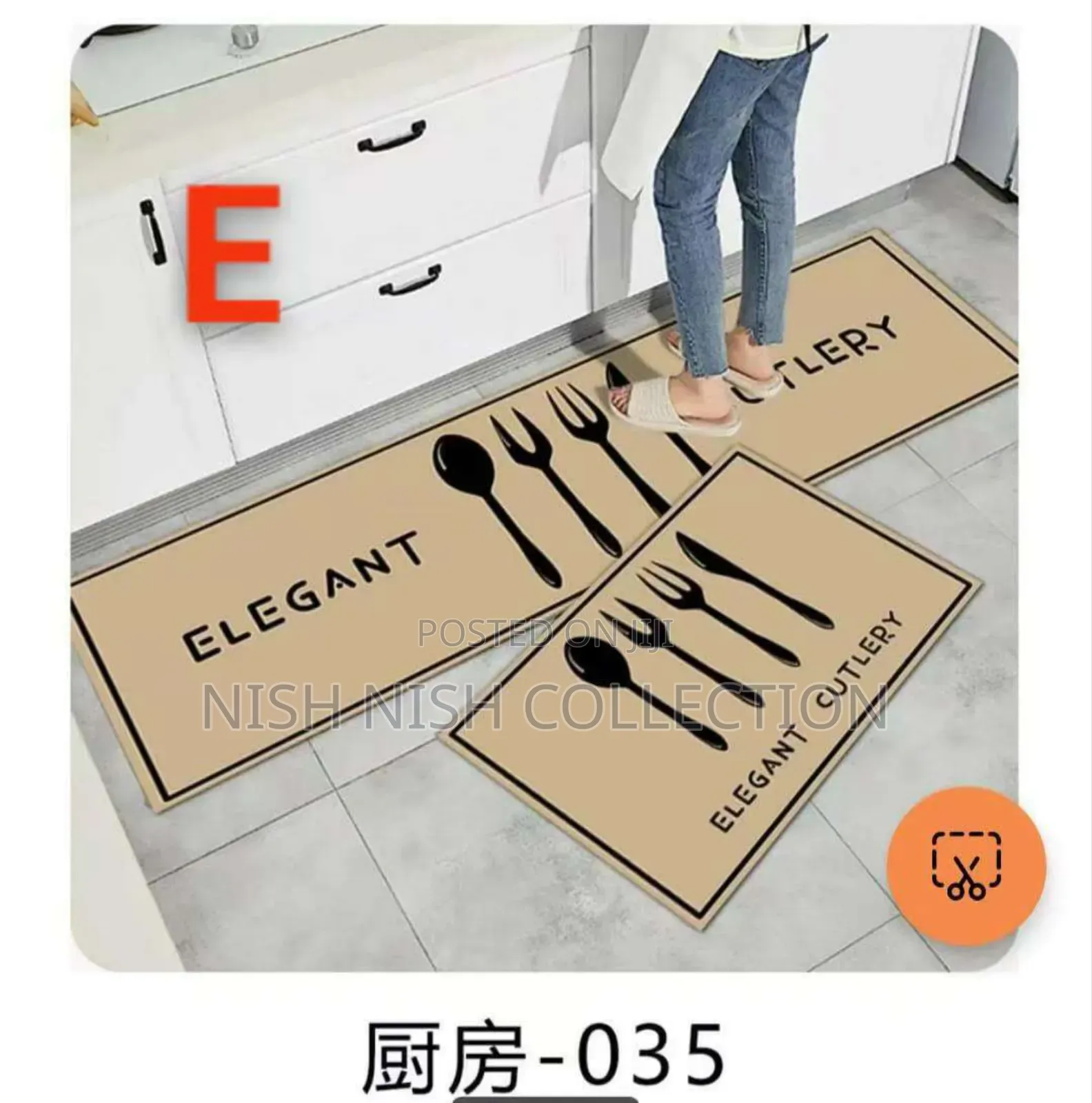 Big Size 2 Piece Kitchen Mats
