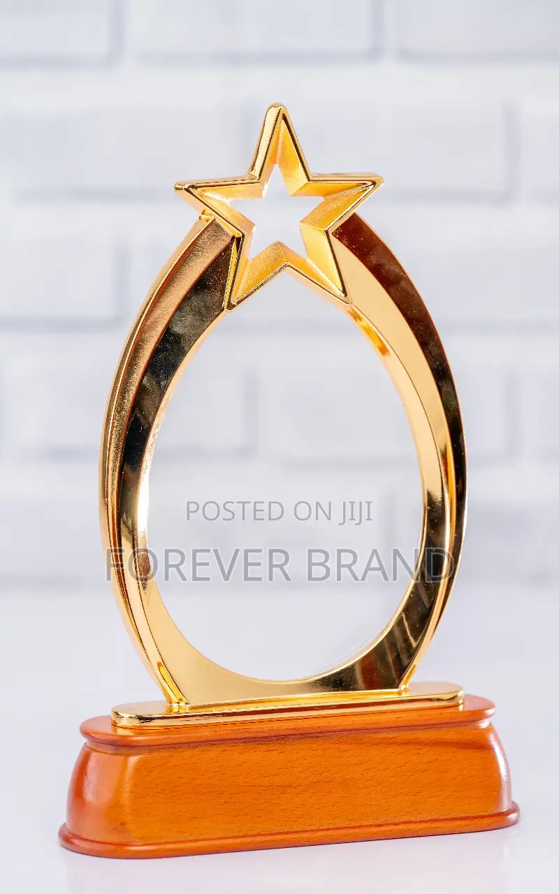 Oval Shaped Award