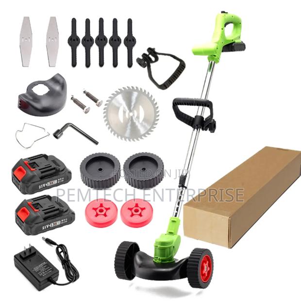 Portable Battery Powered Grass Cutter Hedge Trimmer - main view
