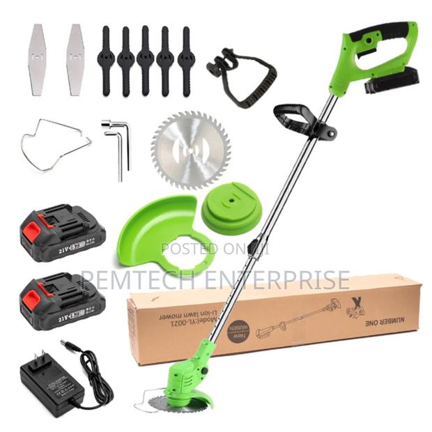 Portable Battery Powered Grass Cutter Hedge Trimmer - thumbnail 3