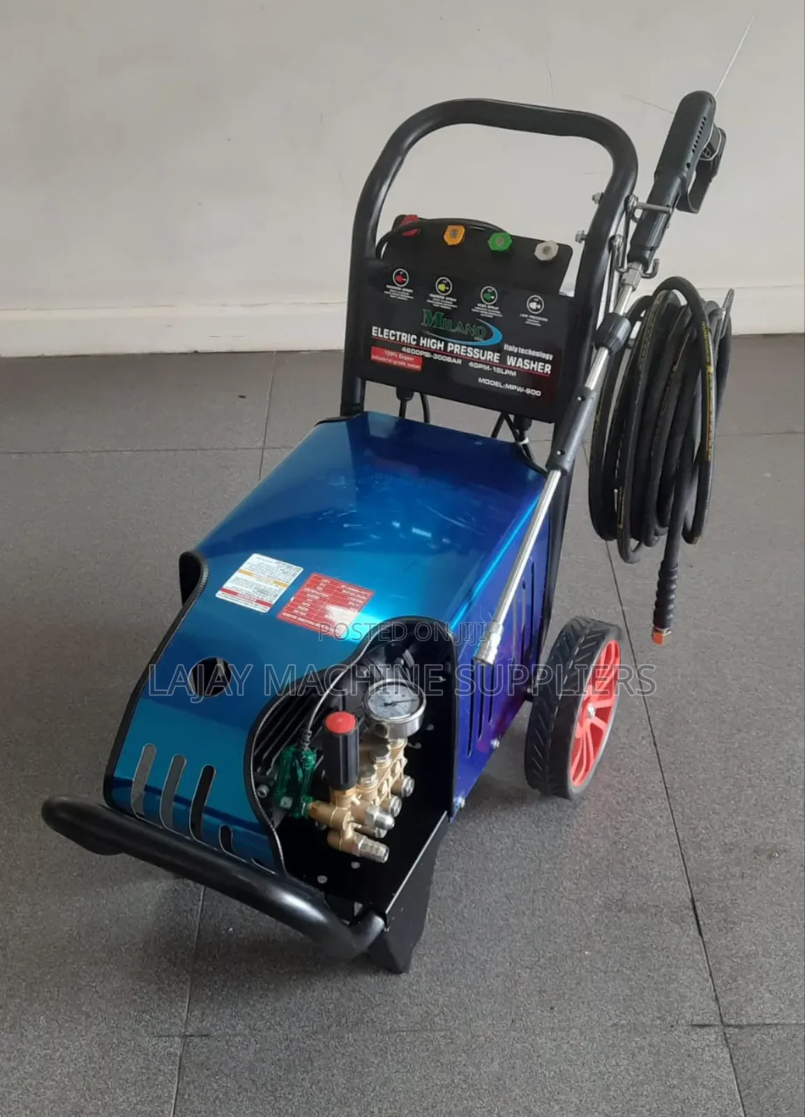 Milano Italia Electric Pressure Washer 4600psi 5hp