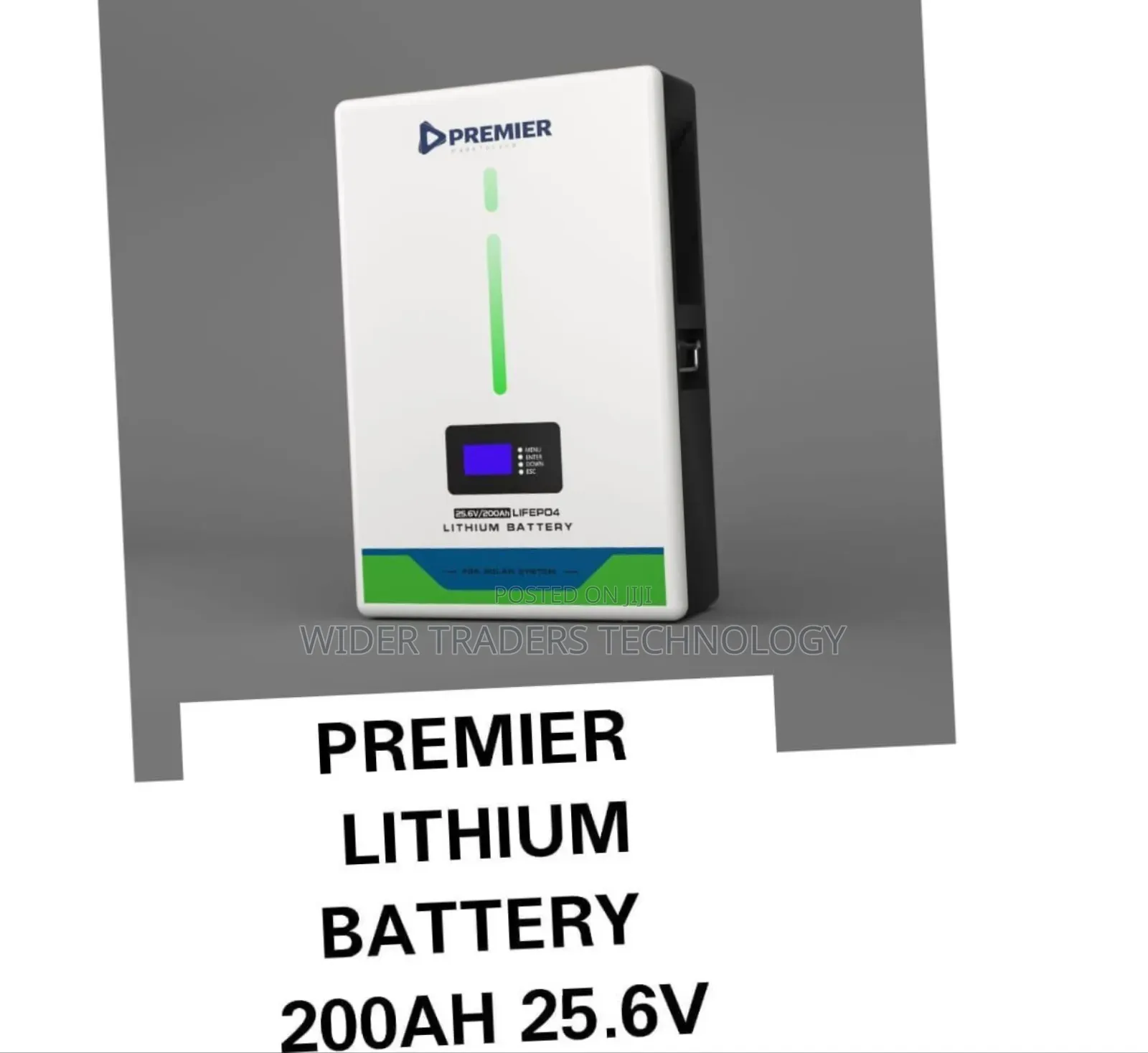 Premier 200ah 25.6v Lithium Battery, Which Is A Lifepo4