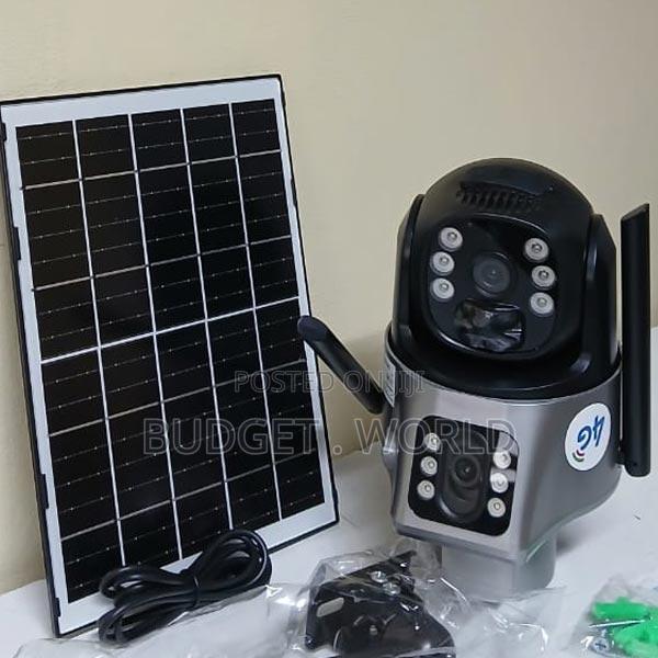 Trueview 4g Sim Dual Lens Solar Powered Security Camera - main view