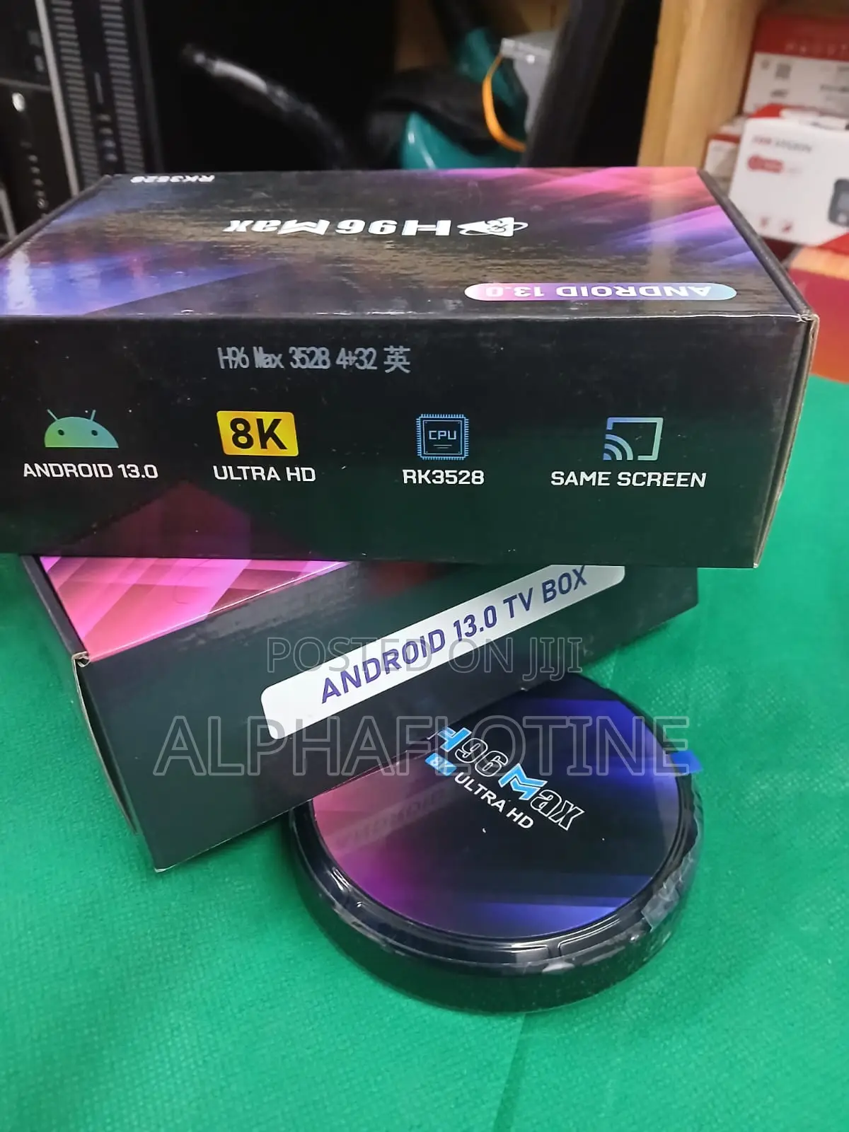  Android 13 Tv Box H96 Max Rk3528