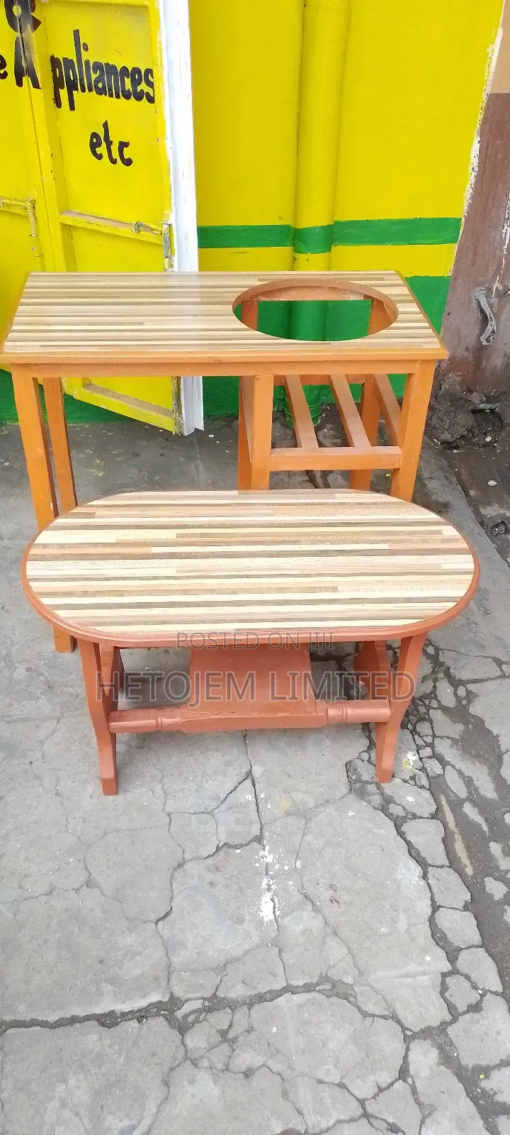 Stendi Ya Gesi Na Meza Ya Msaidizi Jikoni(Combo)