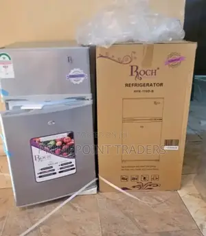 Refregirator Roch 85litres, Double Door, Silver
