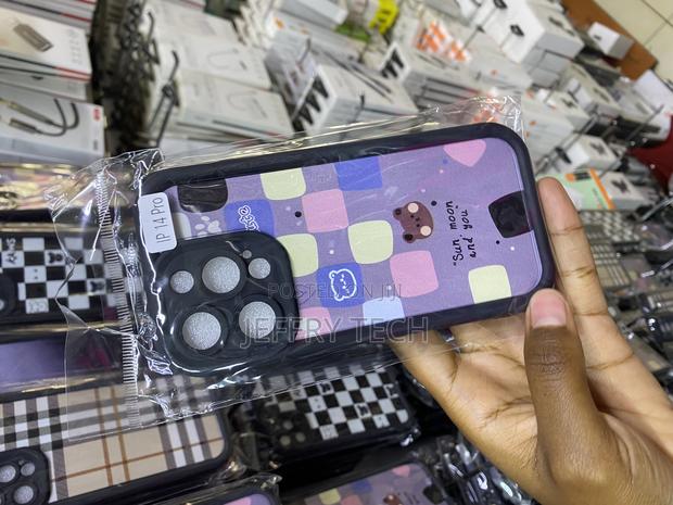 Lattice Plaid Tartan Damier iPhone 14 Pro Multicolor Case - thumbnail 3