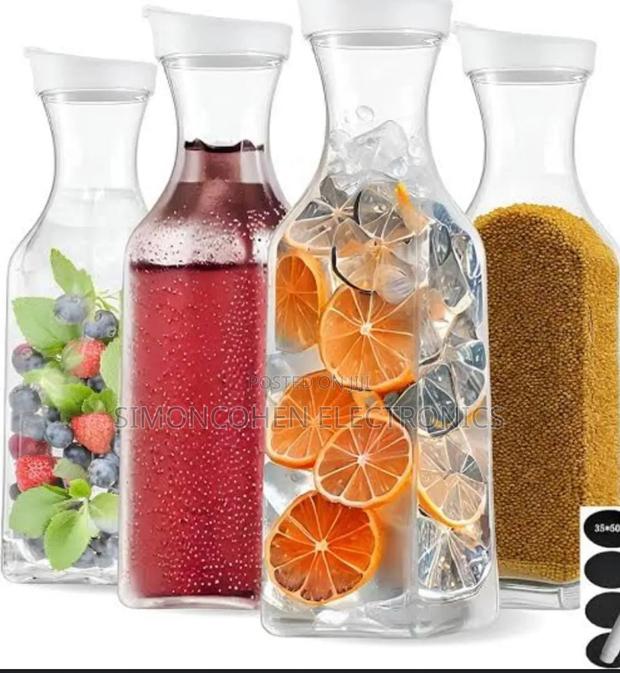 Multi-Purpose Carafe Clear Pitcher Bottle - main view