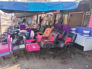 Simple Rotating Styling Kinyozi Seats - thumbnail 2