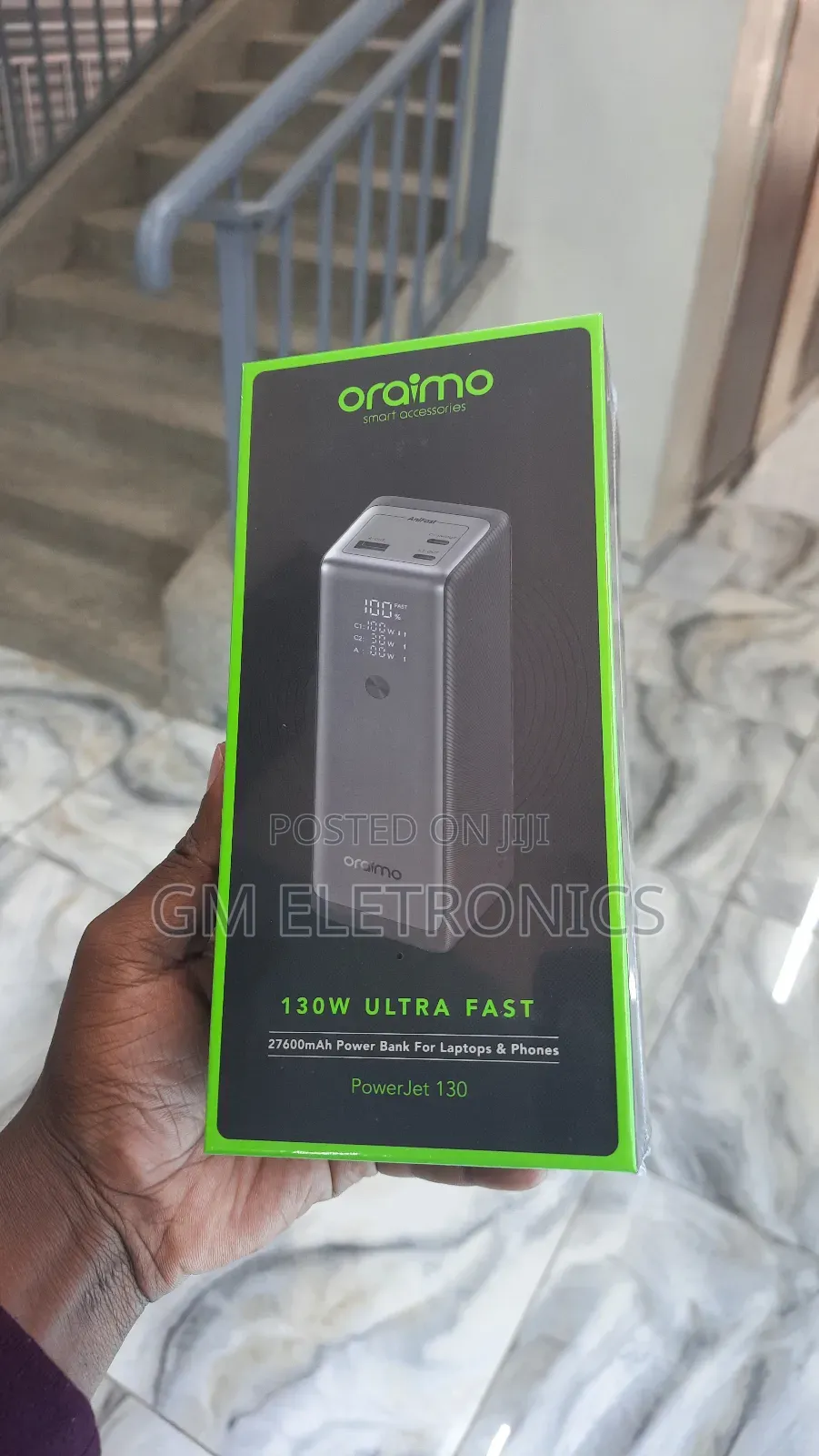 130w Ultra-Fast 27600mah Powerbank-Opb-727sq .