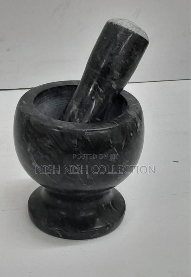 Manual Stone Grinder/Crushing Mortal and Pestle - thumbnail 2