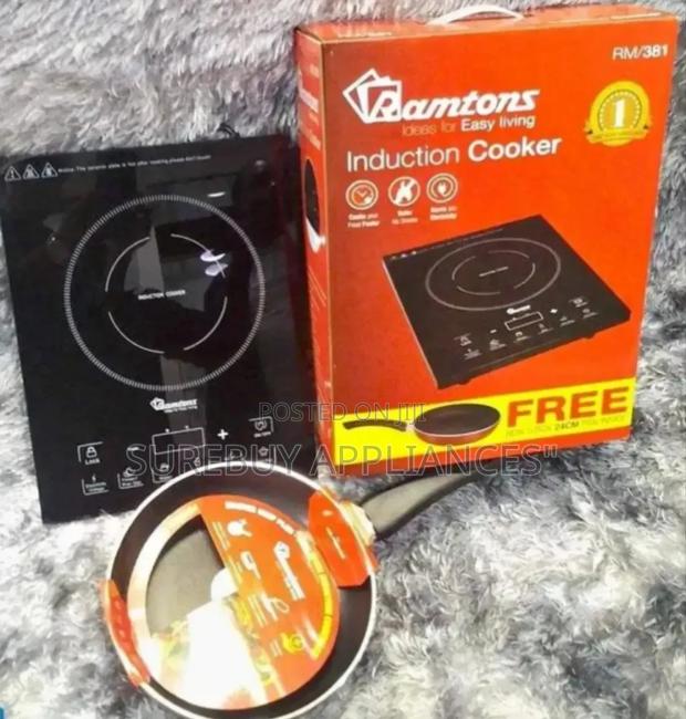 Ramtons Rm/381 - Induction Cooker + Frypan (1yr Wrty) - main view