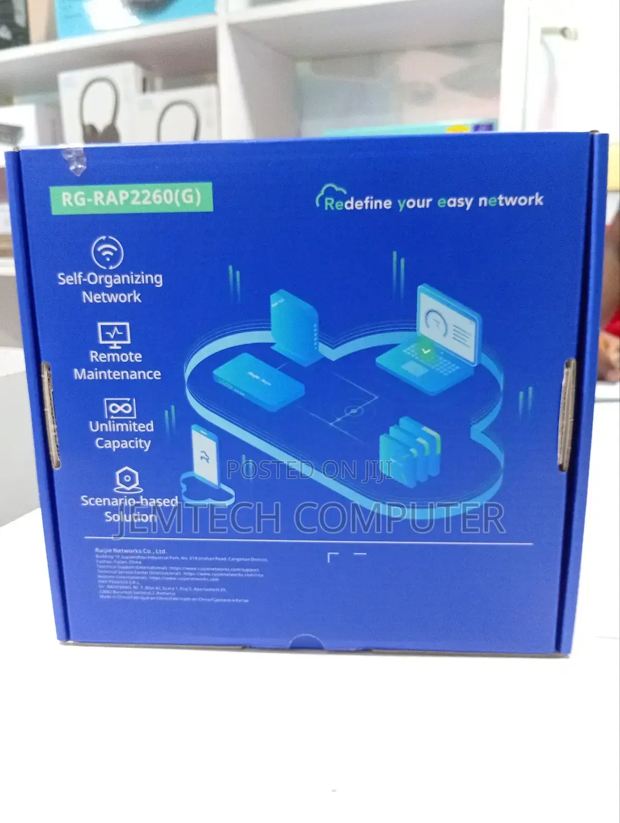 Rg-Rap2260(G) Reyee Wi-Fi 6 Ax1800 Ceiling Access Point