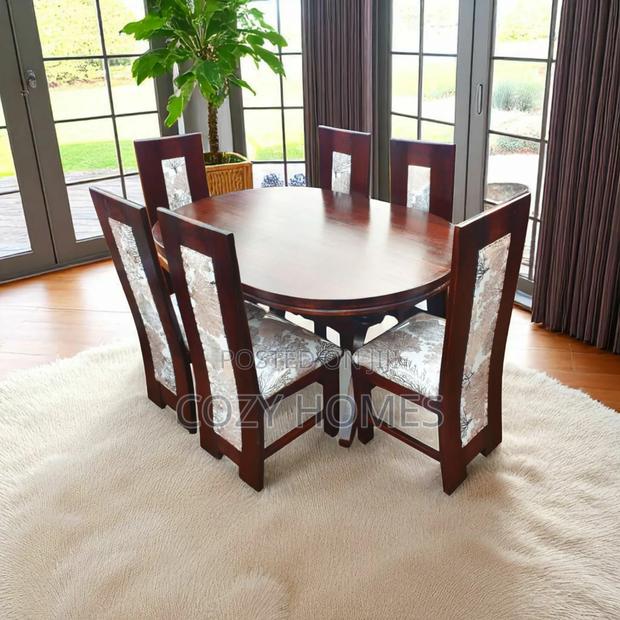 Dining Set Prime Oval 6 Seater Dining Set, Wooden