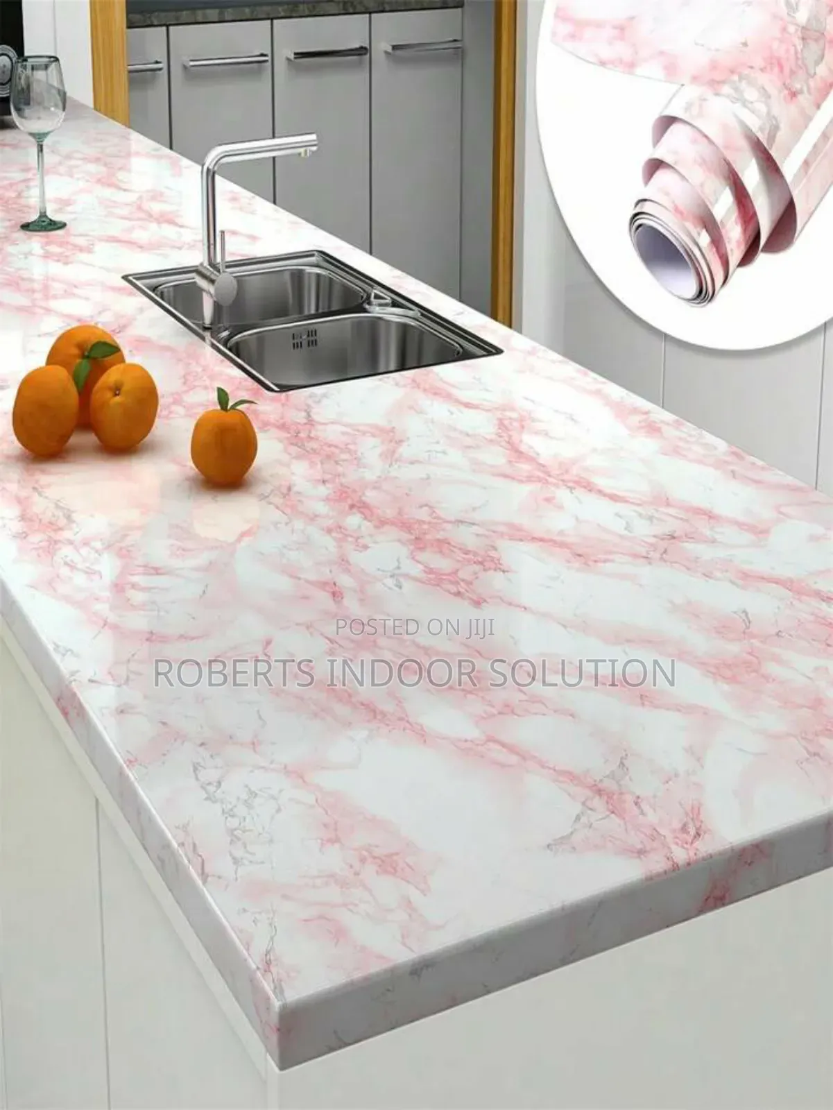 Pink Contact Paper Adds a Beautiful Touch to Any Surface.