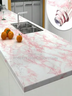 Pink Contact Paper Adds a Beautiful Touch to Any Surface.