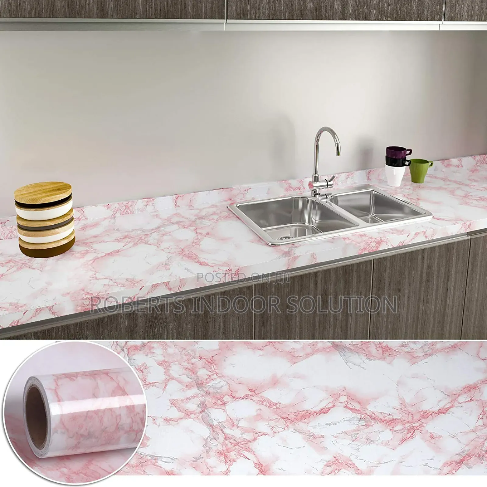 Pink Contact Paper Adds a Beautiful Touch to Any Surface.