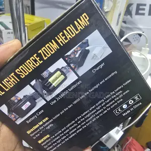 High Power Rechargeable Led Headlamp
