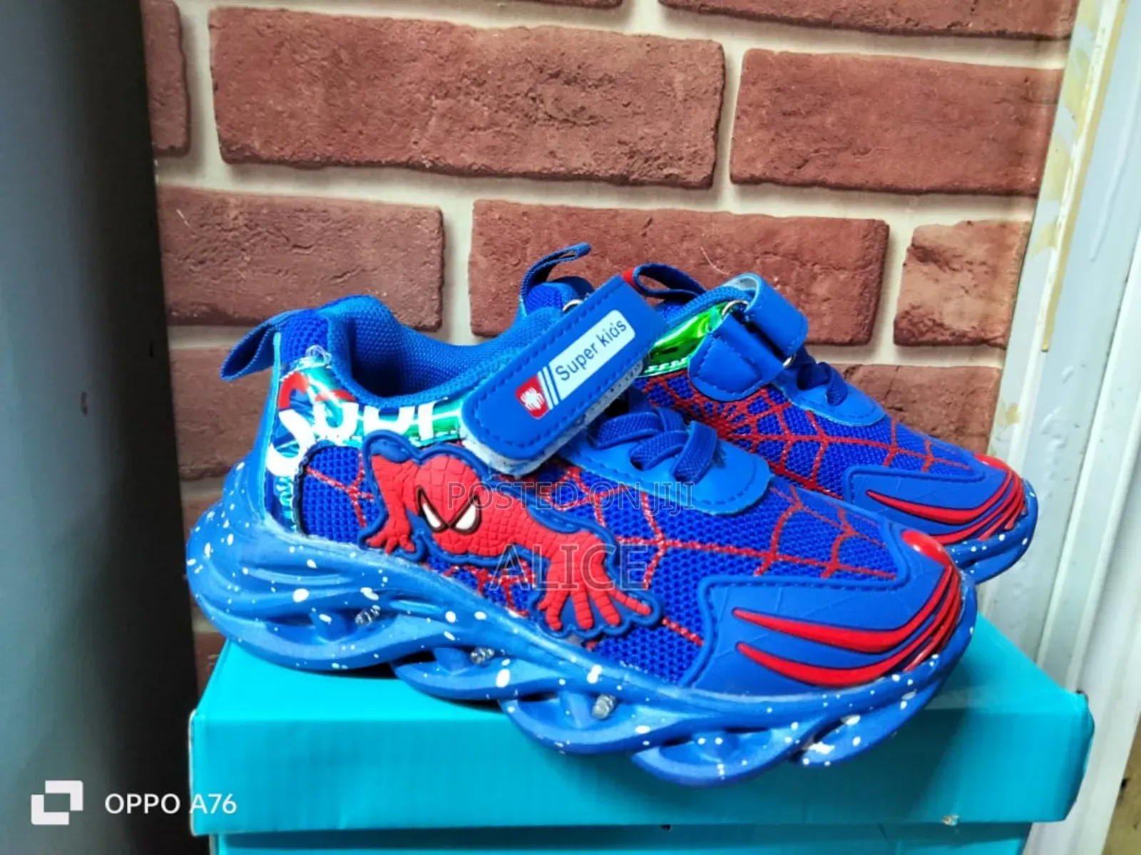 Spider-Man Light Up Sneakers for Boys