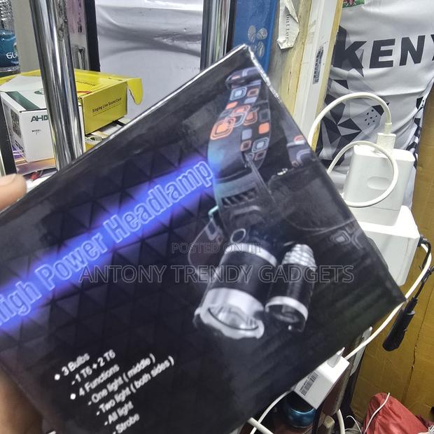 T6 Led Headlamp - 4 Light Modes Hiking, Camping, Emergency - thumbnail 2