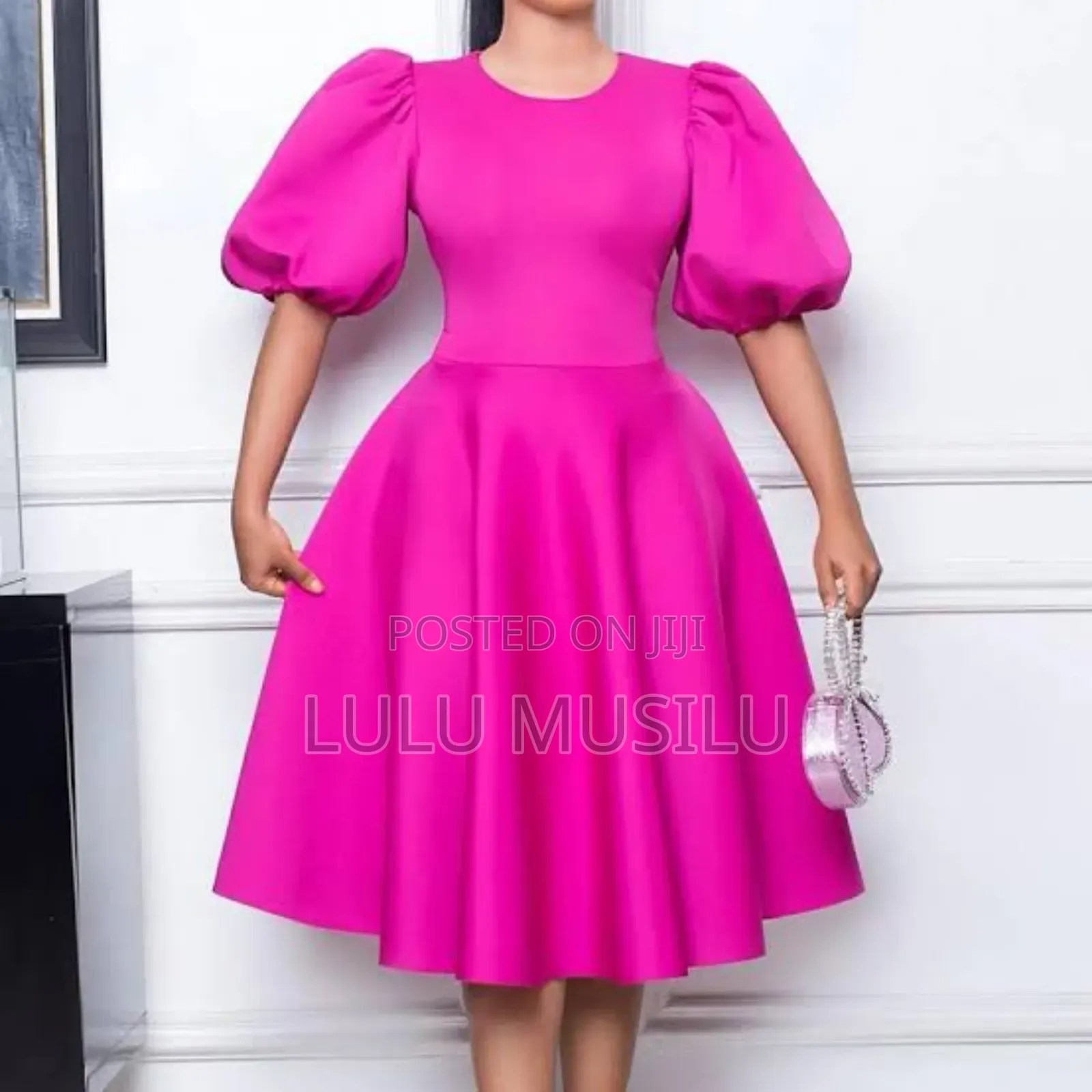 Dresses With Puffy Flowy Elbow Length Sleeves