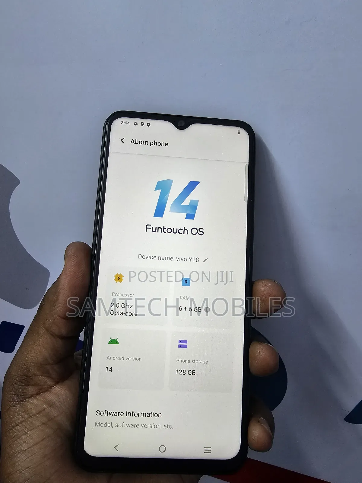 Vivo Y18 128 GB Rose Gold