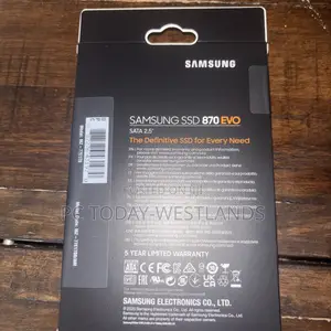 Samsung 870 Evo Series 1tb Sata 2.5" Internal SSD