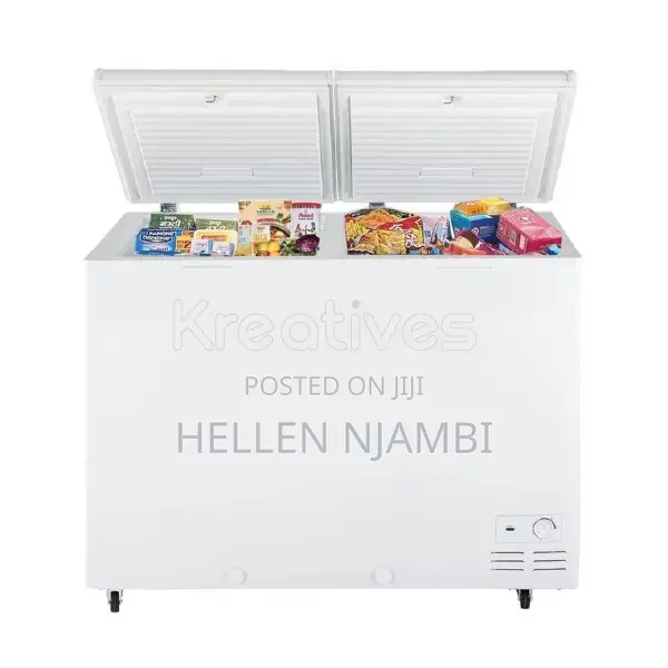 Premier 350ltrs Double Door Chest Freezer