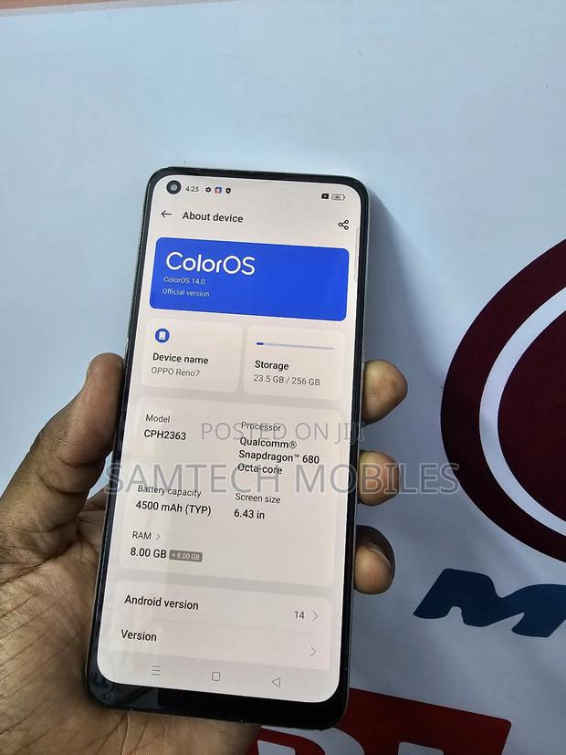 Oppo Reno 256 GB Yellow - thumbnail 4