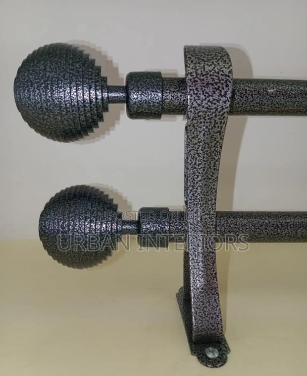 Grey Powder Coated Rods Grey Powder Coated Rods - main view