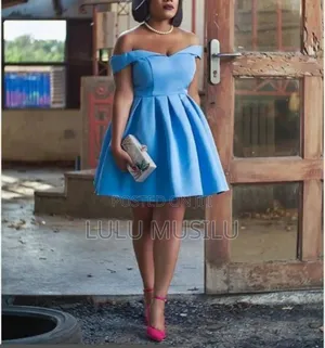Knee-Length Pleated Dresses