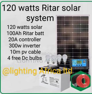 120 Watt's Ritar Solar System Complete - thumbnail 2