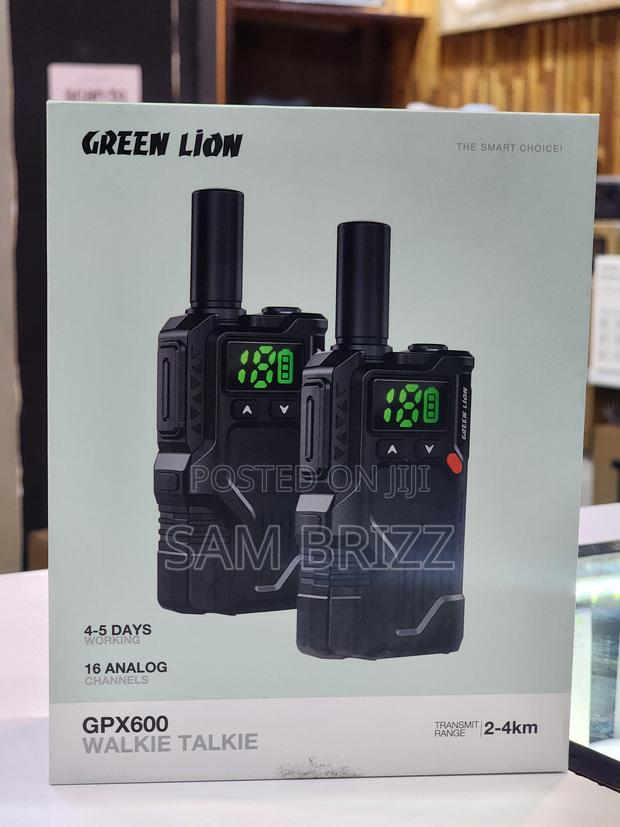 Gpx600 Walkie Talkie - main view