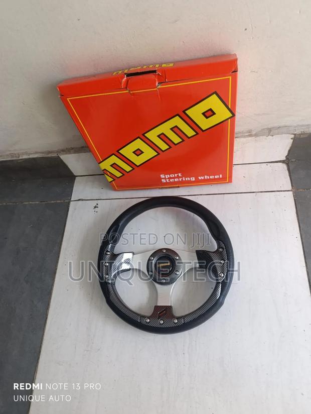 Carbon Finish Momo Steering / Momo Sport Steering Wheel