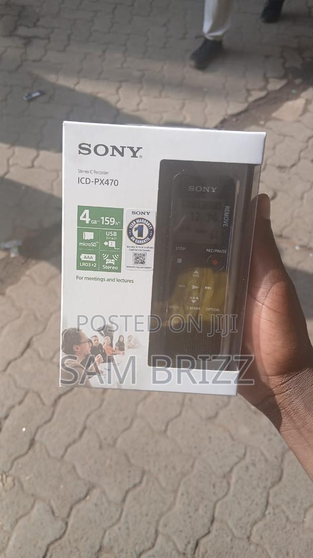 Sony Icd-Px470 - main view