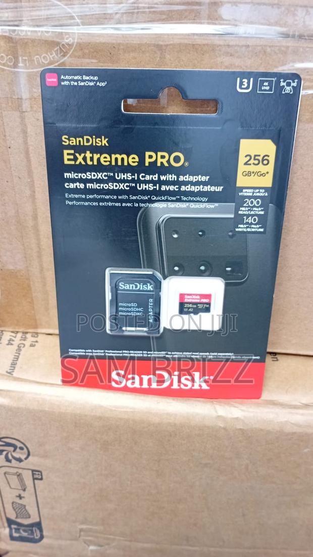 Sandisk Extreme Pro Microsdxc 256gb - main view