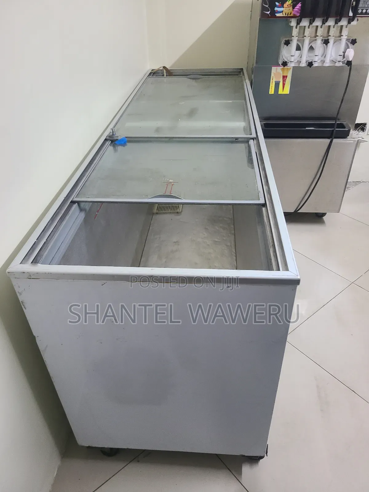 Unique Glass Deep Freezer/ Chest Refrigerator