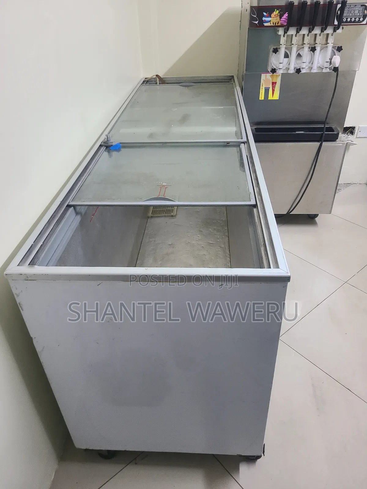 Unique Glass Deep Freezer/ Chest Refrigerator