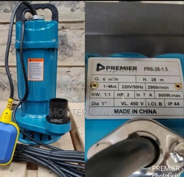 Premier Submersible Water Pump 2hp Shallow Well - main view