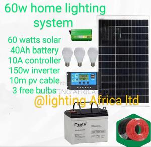 60w Mini Home Solar Lighting Africa Kit - thumbnail 2