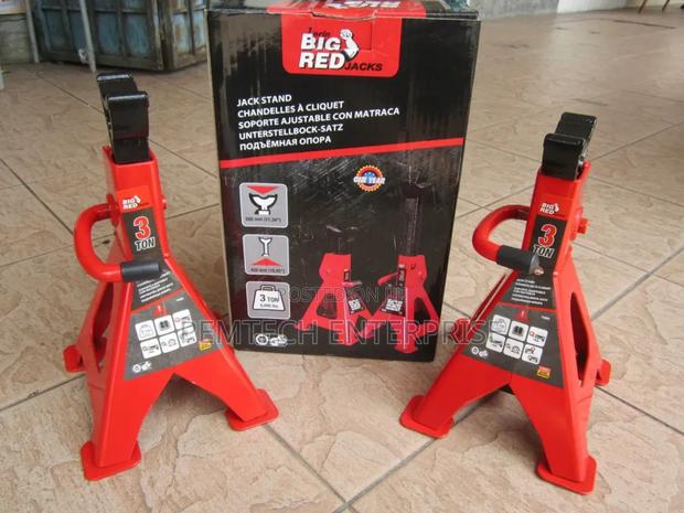 Torin Big Red 3-Ton Heavy Duty Jack Stand (Pairs)