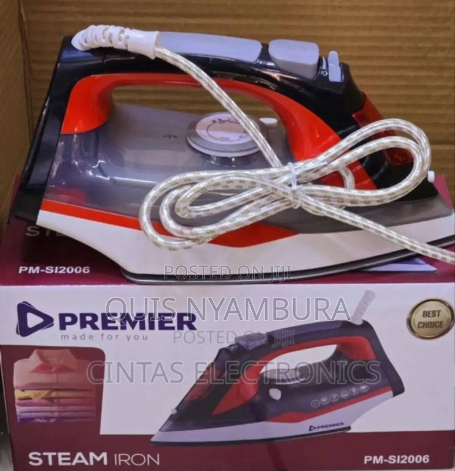 Steam Iron Box/ Electric Premier Iron Box