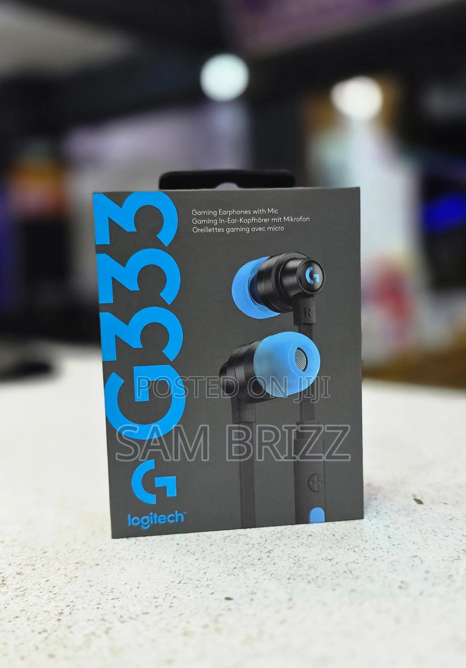 Logitech G333 Gaming Earphones