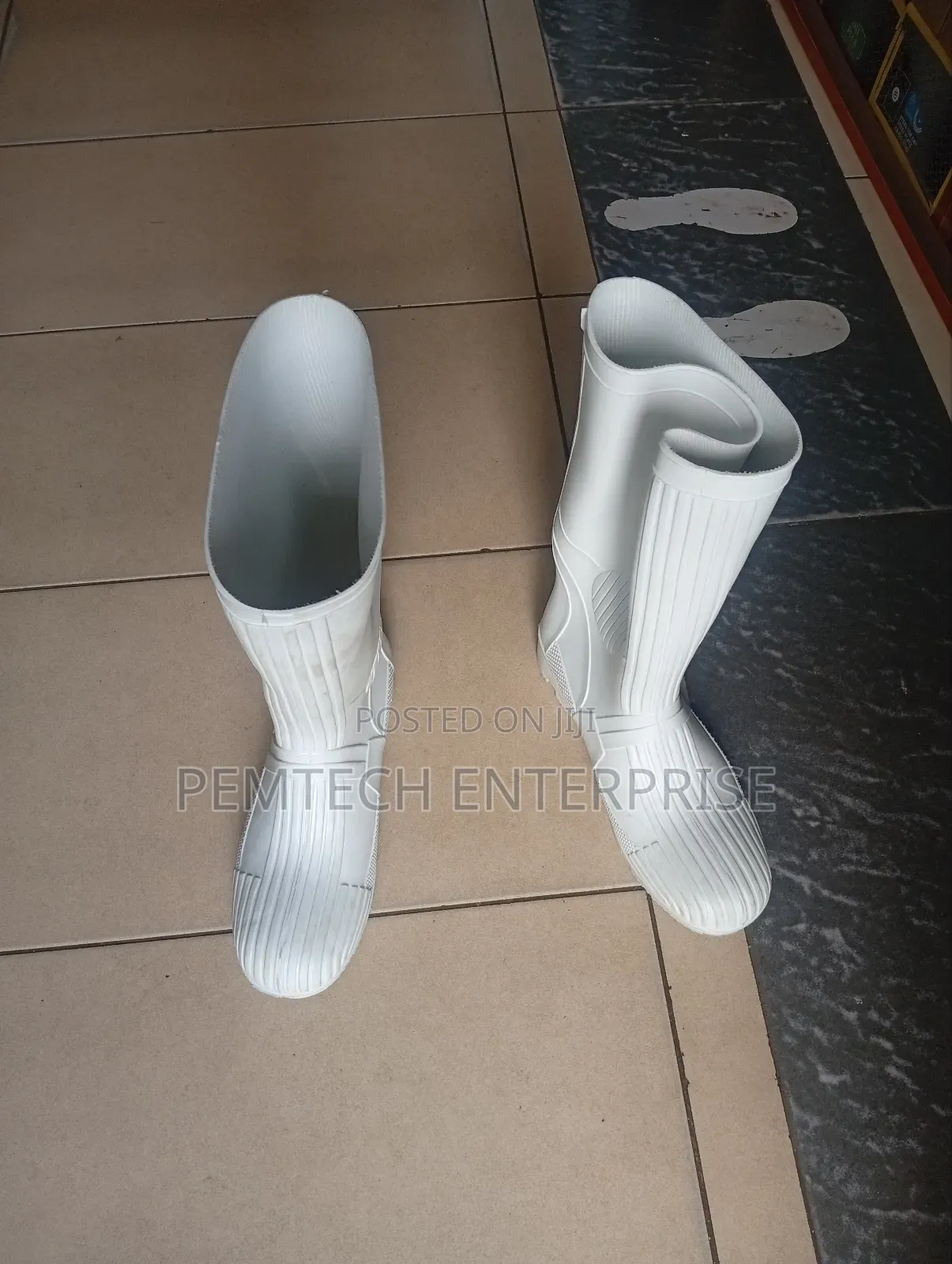 Safety White Gumboots