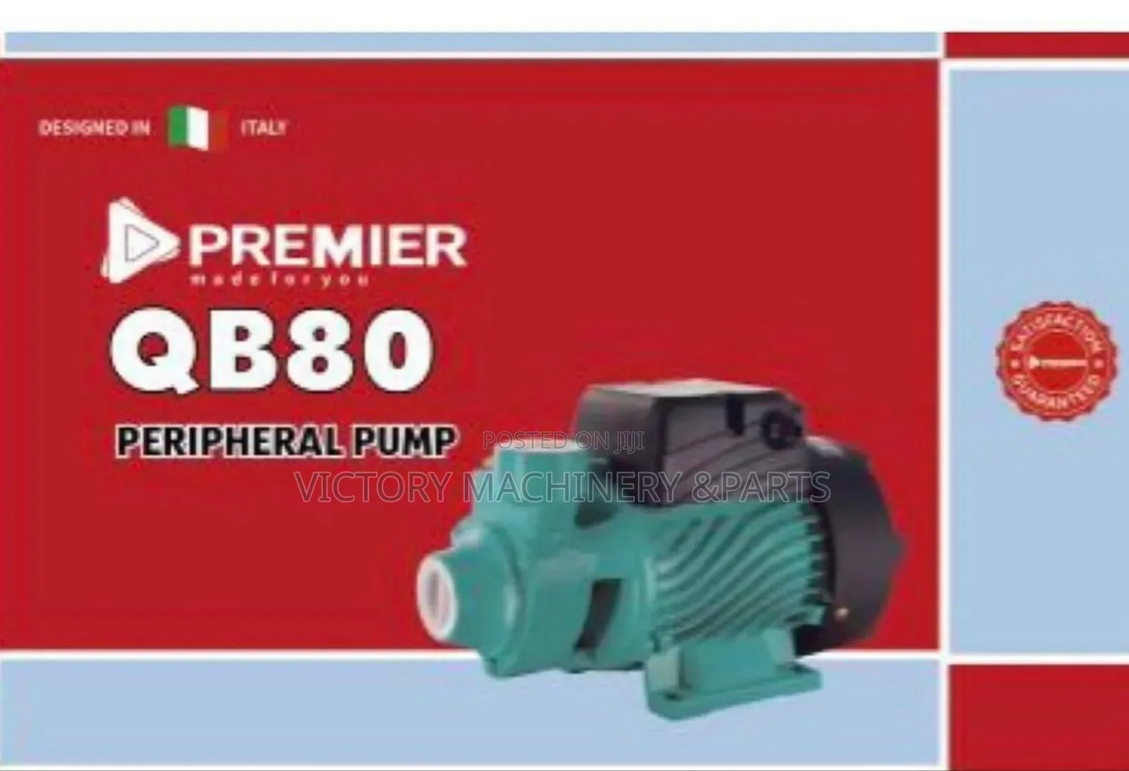 Premier Booster Pump 60m Head 1hp