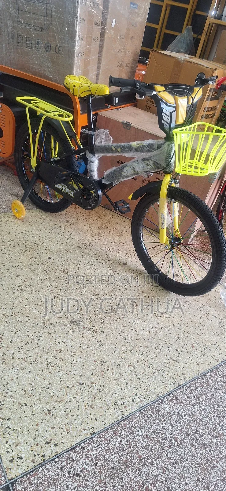 Bike Size 20 With Training Wheel