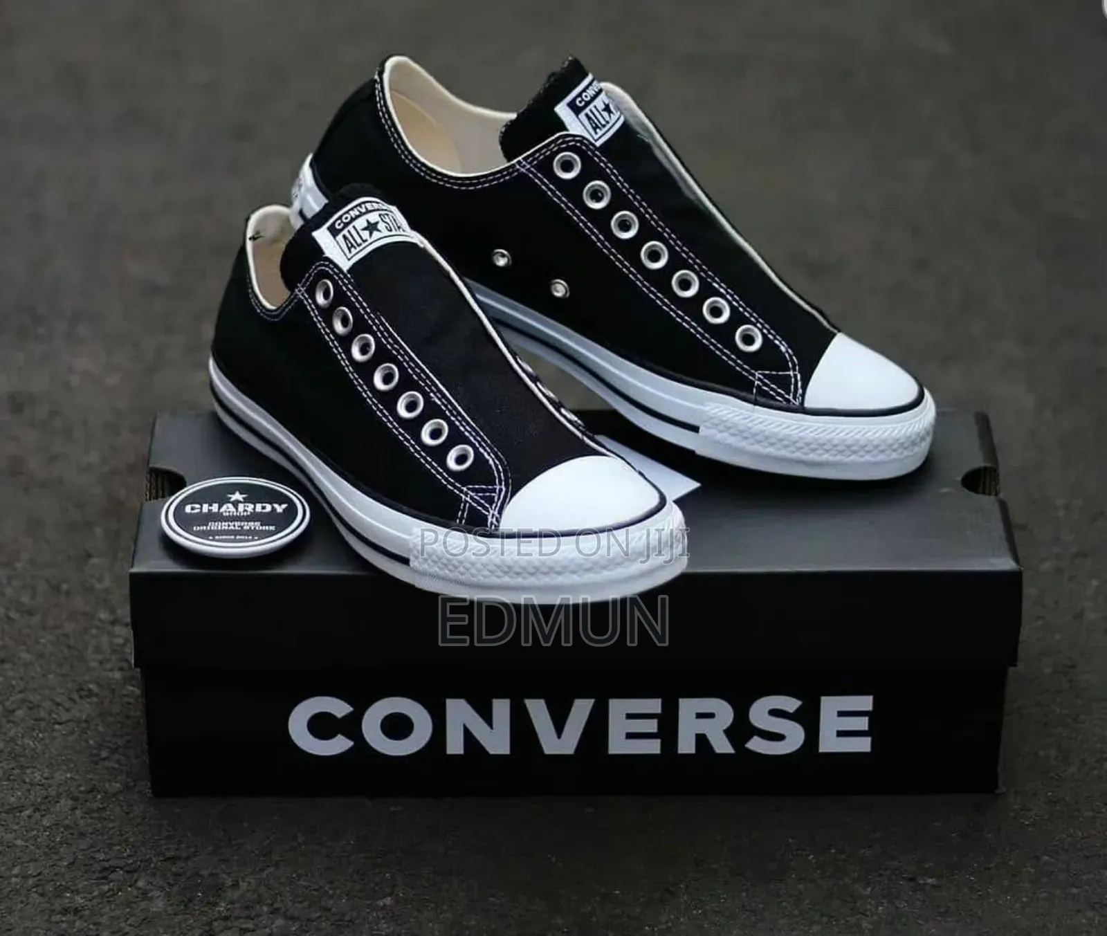 Black White Converse