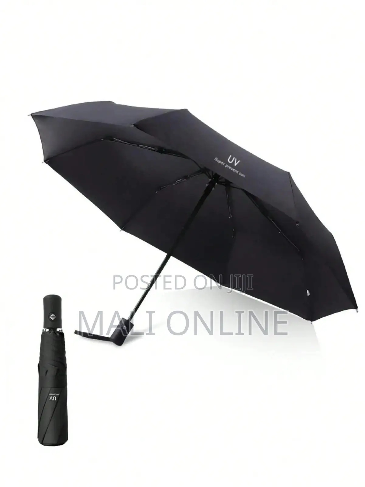 8-rib Windproof Travel Umbrella Automatic Open & Close